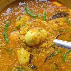 Moong-daal-with-egg