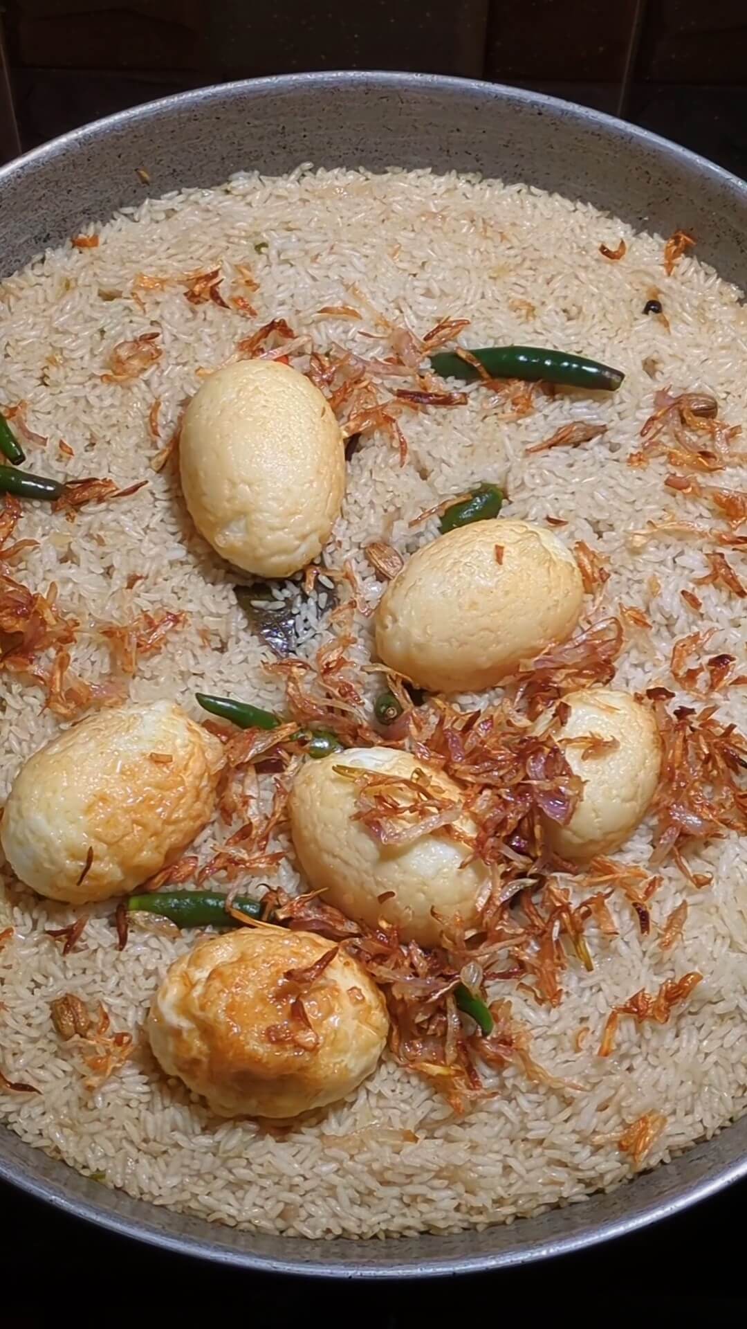 সহজে রান্না সুস্বাদু ডিম পোলাও